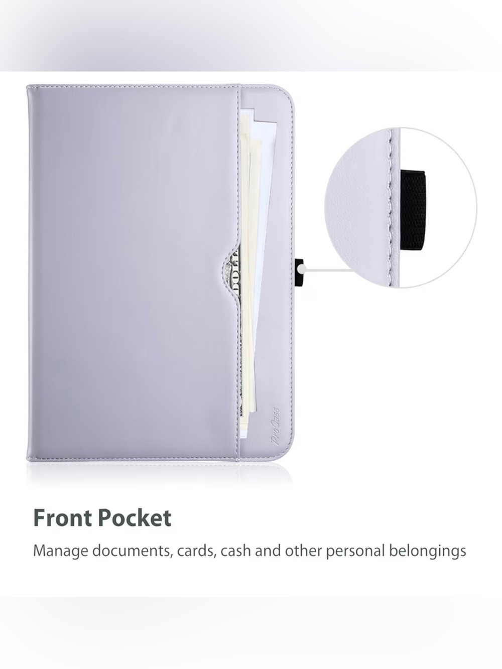 ProCase for iPad 10th Generation Case 10.9 Inch 2022, Light Purple - Picture 14 of 15